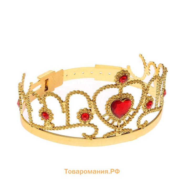 Корона на голову для девочки «Прелестница», с камнями