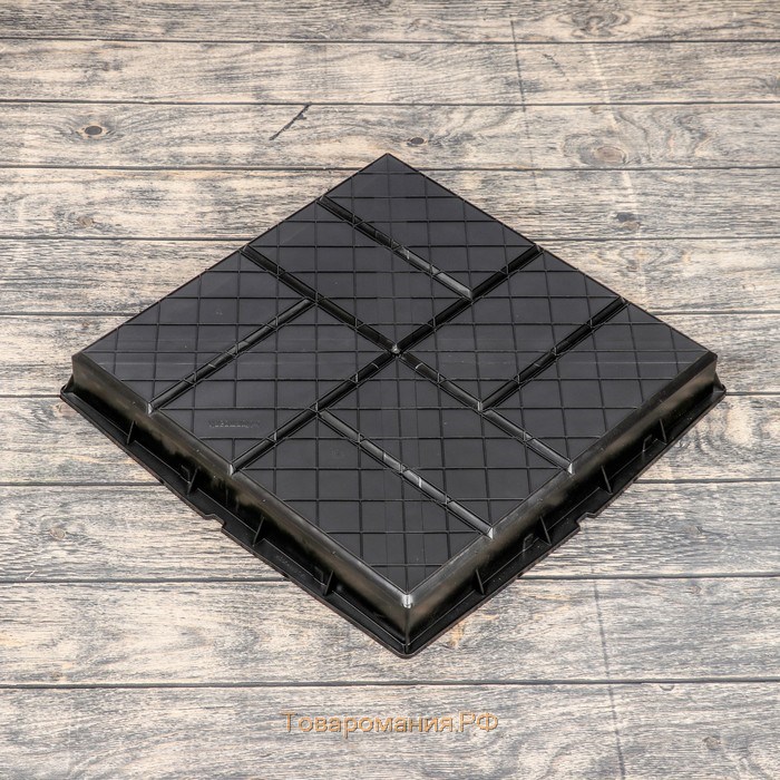 Форма для тротуарной плитки «Плита. 8 кирпичей», 40 × 40 × 5 см, Ф13004, 1 шт.
