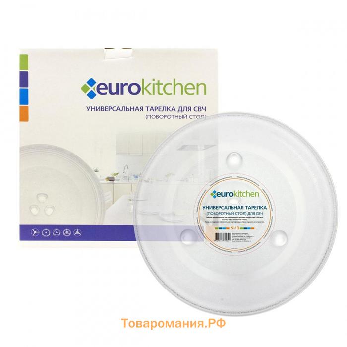 Тарелка для микроволновой печи Euro Kitchen Eur N-13, диаметр 315 мм