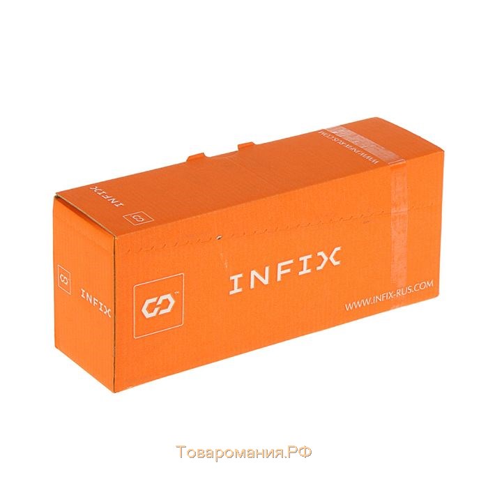 Саморез конструкционный INFIX, 8х200 мм, потай, Torx40, жёлтый цинк