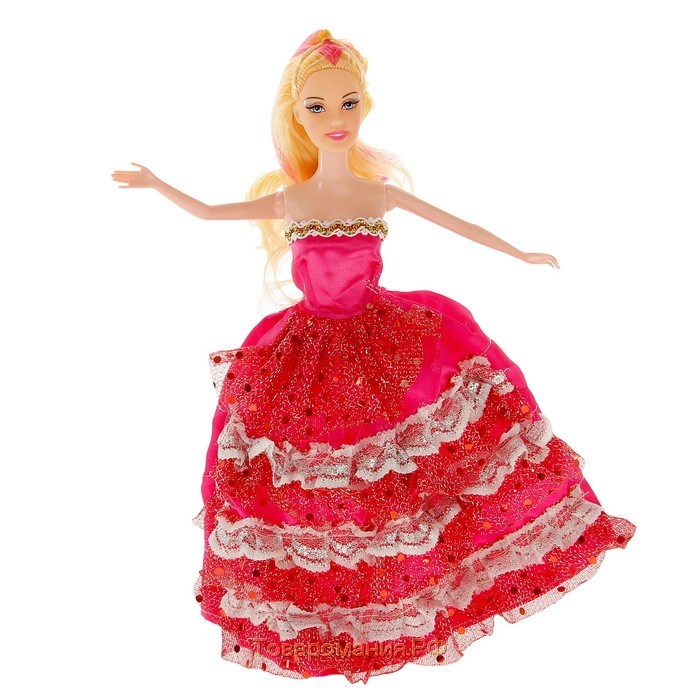 Кукла-модель «Дебра» с набором платьев, с аксессуарами, МИКС