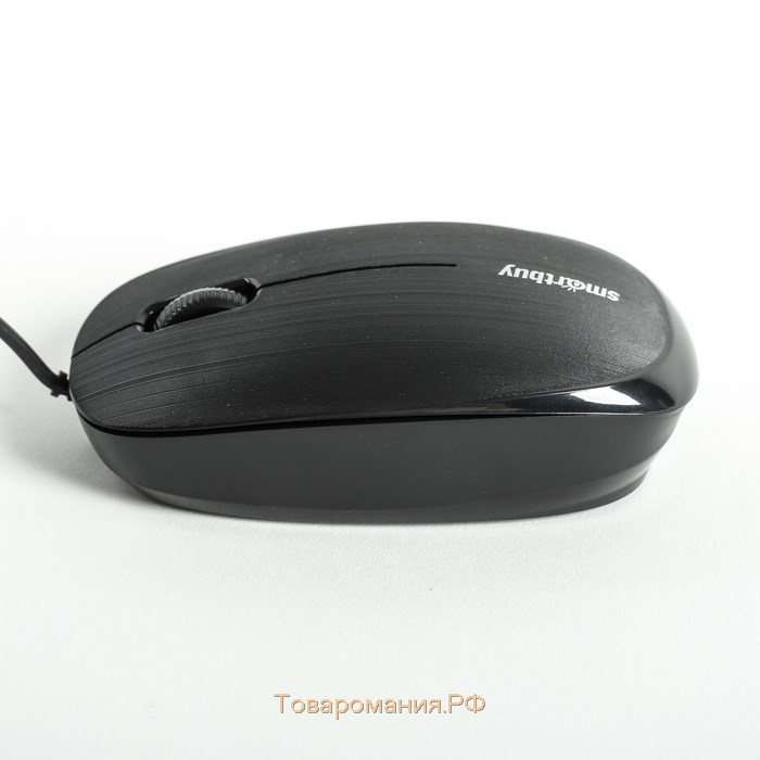 Мышь Smartbuy ONE 214-K, проводная, оптическая, 1200 dpi, USB, чёрная
