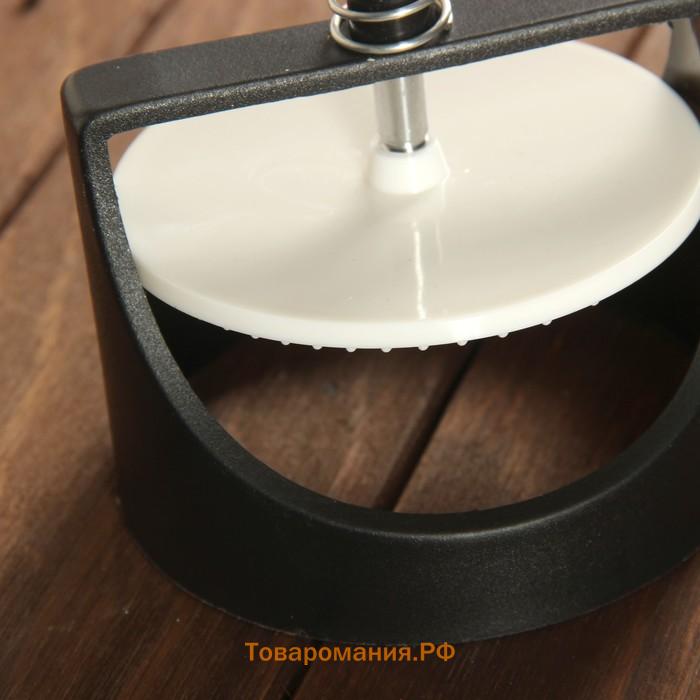 Пресс для бургеров , d=9.2 см, чёрный