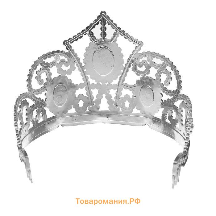 Корона на голову для девочки «Принцесса», с рубином