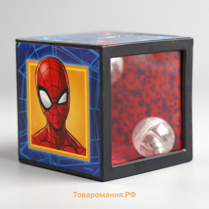 Копилка с фокусом, 7×7 см «Спайдер-мен», Человек-паук