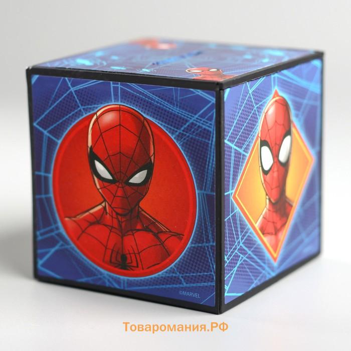 Копилка с фокусом, 7×7 см «Спайдер-мен», Человек-паук