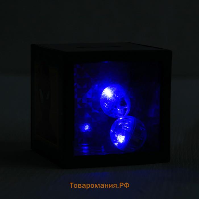 Копилка с фокусом, 7×7 см «Спайдер-мен», Человек-паук