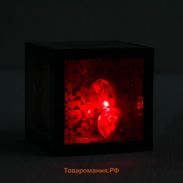 Копилка с фокусом, 7×7 см «Спайдер-мен», Человек-паук