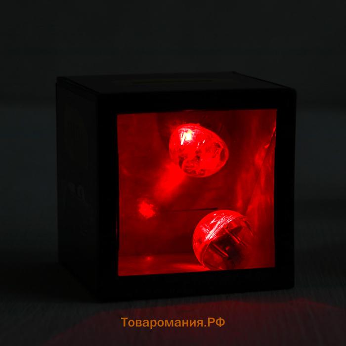 Копилка с фокусом, 7×7 см «Молния 95», Тачки
