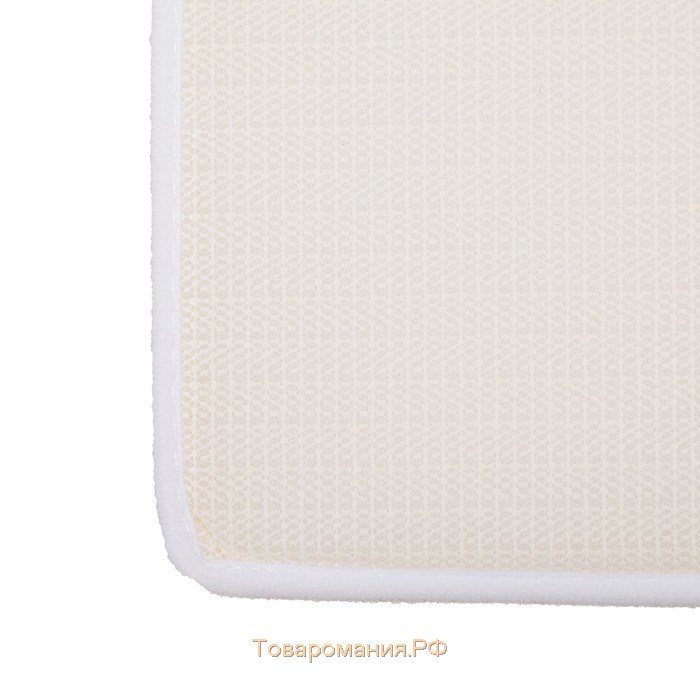 Набор ковриков для ванной и туалета «На пляже», 2 шт, 40×45, 45×75 см