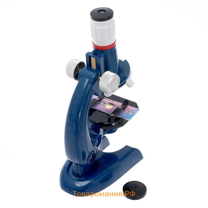 Микроскоп «Юный исследователь», со штативом для смартфона, увеличение х1200