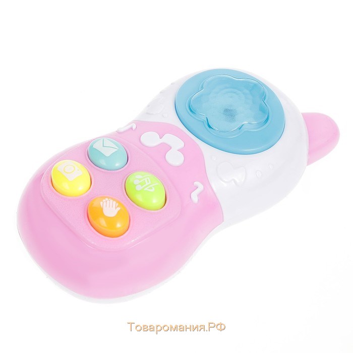 Музыкальная игрушка «Телефон», свет, звук, МИКС
