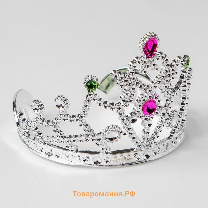 Корона на голову для девочки «Капелька», с гранями