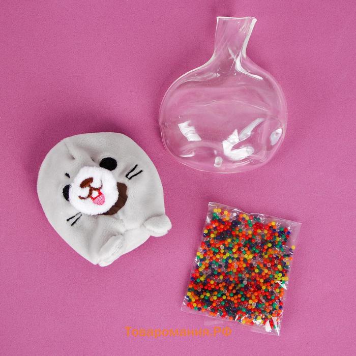Набор для творчества «Мялка с растущими шариками: Морской котик»