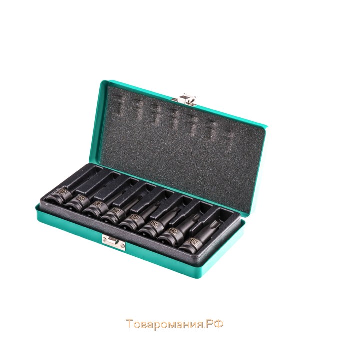 Набор торцевых головок Stels 13999, Torx 1/2", 8 шт., ударные