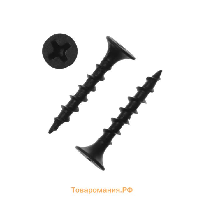 Саморезы гипсокартон-дерево 3.5×25 (1200 шт.)
