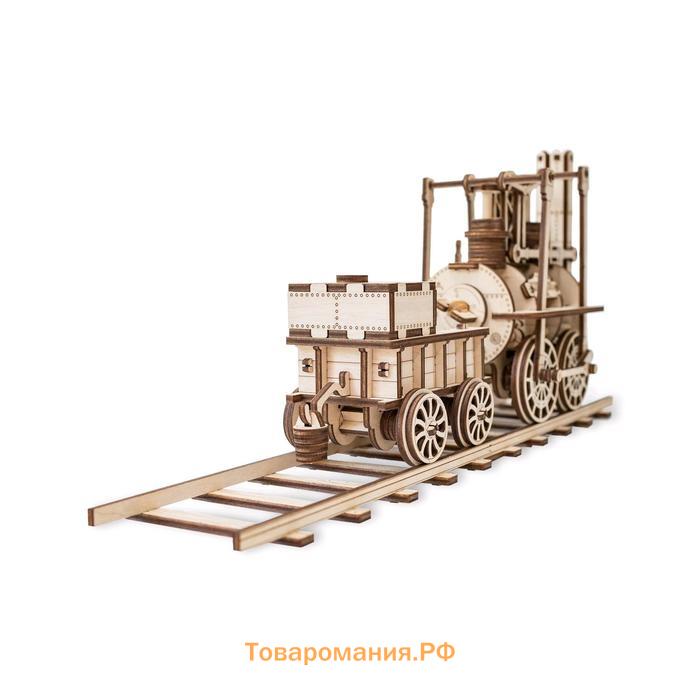 Конструктор деревянный 3D «Локомотив»