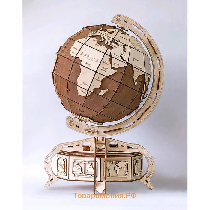 Конструктор деревянный 3D «Глобус»