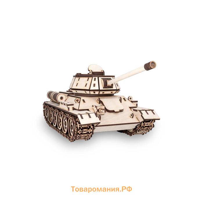 Конструктор деревянный 3D EWA «Танк T-34»