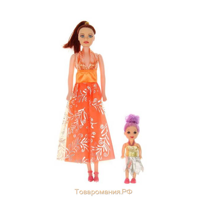 Кукла-модель «Каролина» с малышкой, МИКС