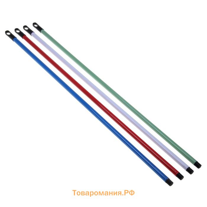 Черенок металлический, 118 см, d=2 см, МИКС