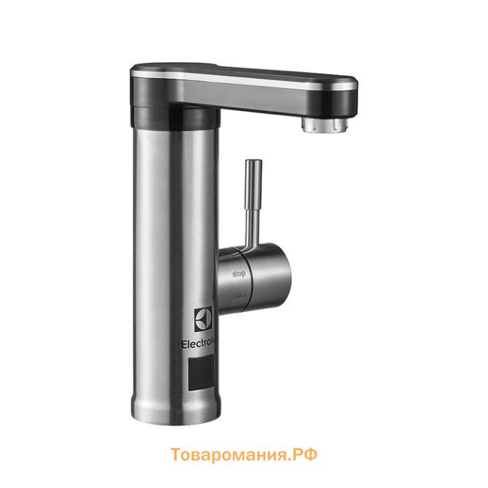 Водонагреватель Electrolux Taptronic S, проточный, 3.3 кВт, 1.8 л/мин, серебристый