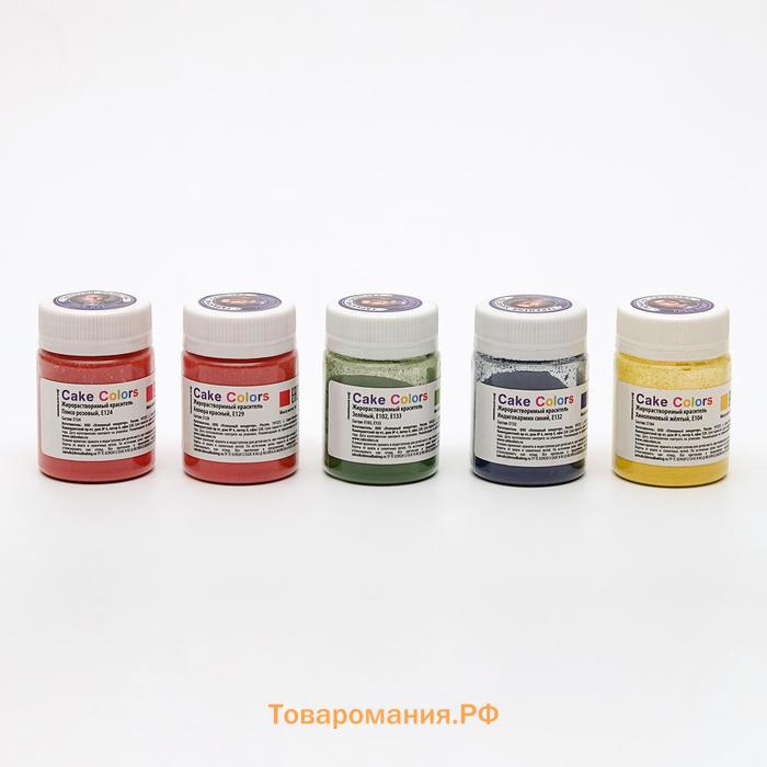 Набор жирoрастворимых красителей Gleb colors 10 цветов