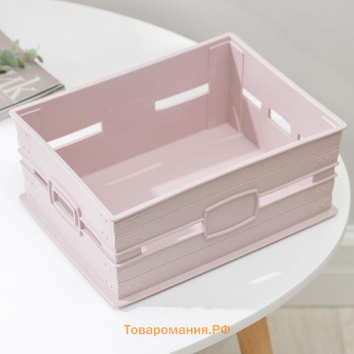 Ящик для хранения, 22.7×17×9.5 см, МИКС