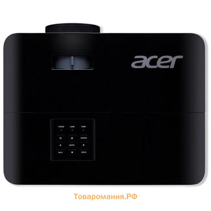 Проектор Acer X1228H, DLP, 4500лм, 1024x768, 20000:1, ресурс лампы:6000ч, 1xHDMI,черный