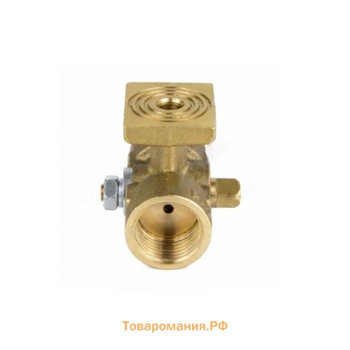 Кран для манометра Aquasfera 1061-01, 1/2"х20х1,5 мм, PN 16, внутренняя резьба, фланец