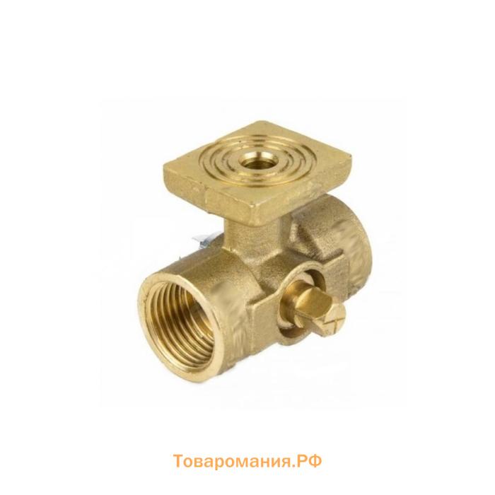 Кран для манометра Aquasfera 1061-01, 1/2"х20х1,5 мм, PN 16, внутренняя резьба, фланец