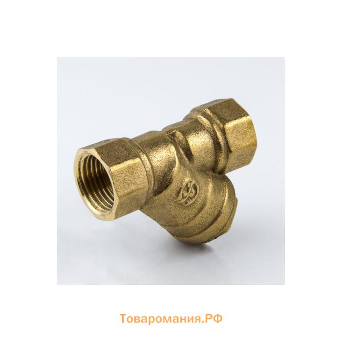 Фильтр грубой очистки Aquasfera 4001-02, 3/4", DN 20, внутренняя/внутренняя резьба, латунь