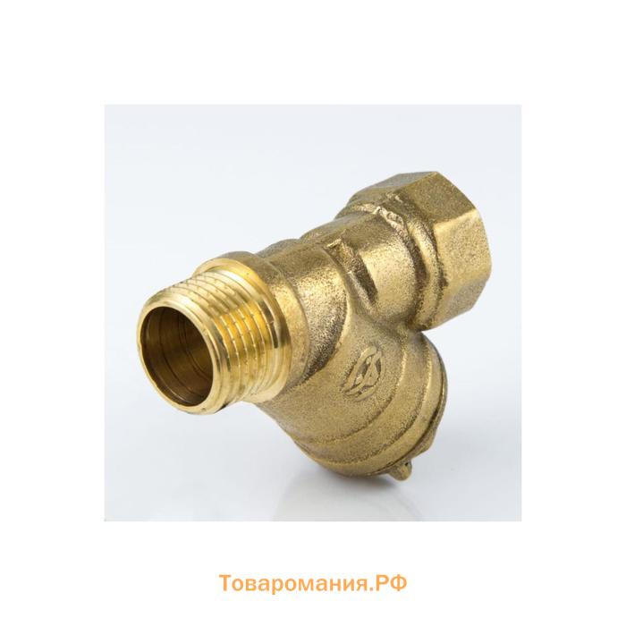 Фильтр грубой очистки Aquasfera 4002-02, 3/4", DN 20, внутренняя/наружная резьба, латунь