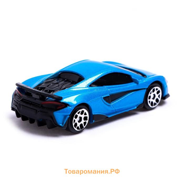 Машина металлическая McLaren 600LT, 1:64, цвет синий