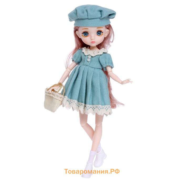 Кукла модная шарнирная «Лола» в платье, МИКС