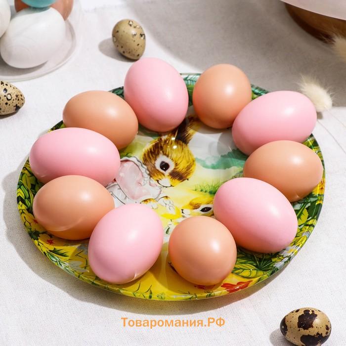 Подставка для яиц 10 ячеек  «Кроличьи истории», 24×20.6 см, стеклоㅤ