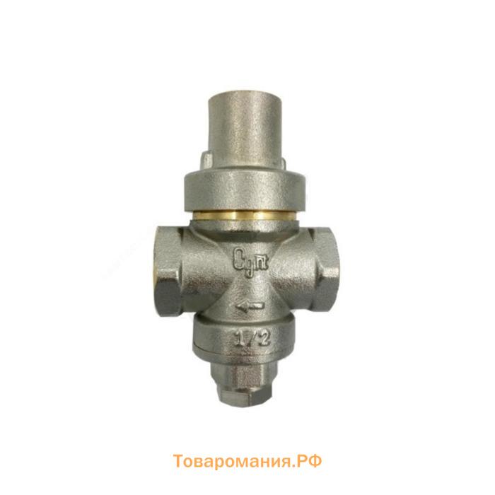 Регулятор давления поршневой Ogint 022-3457, 1/2", PN 16, 1-9 бар, выход под манометр