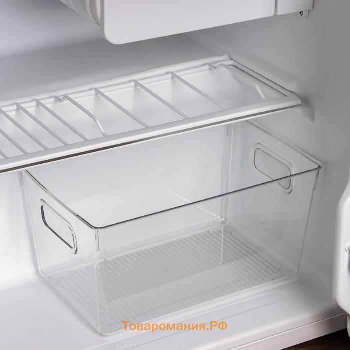 Контейнер для холодильника RICCO, 26.5×16.8×13 см, прозрачный