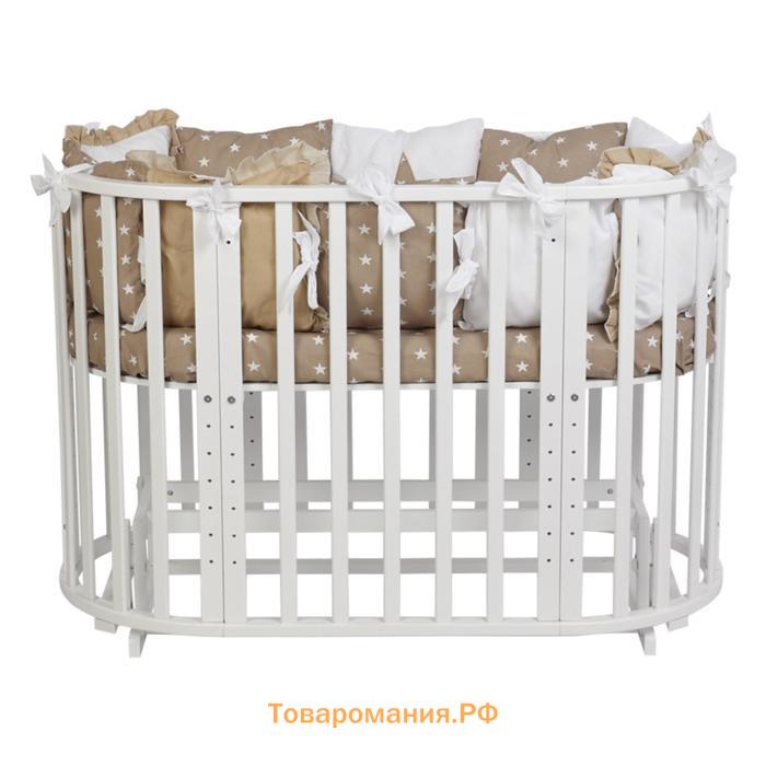 Маятник к кроватке детской Polini kids Simple 911, цвет белый