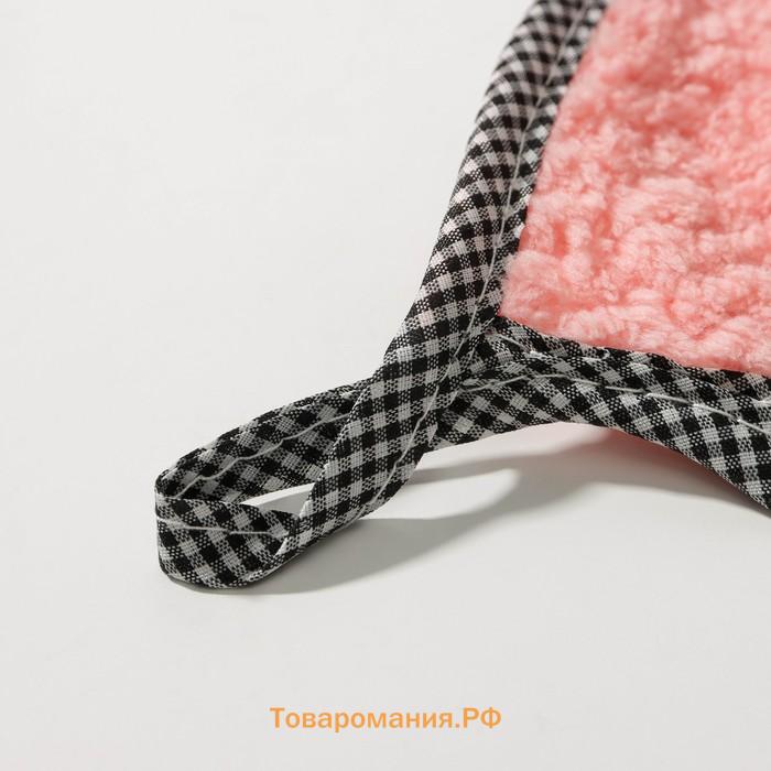 Салфетка для уборки  «Уют», микрофибра, 25×25 см, МИКС