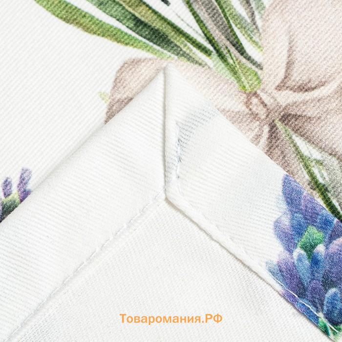 Скатерть "" Lavender 149х250 см, 100% хлопок, саржа 190 г/м2