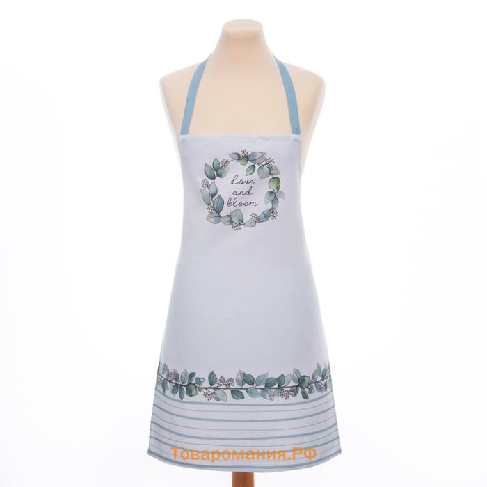 Фартук "" Flower mood 60х70 см, 100% хлопок, репс 210 г/м2