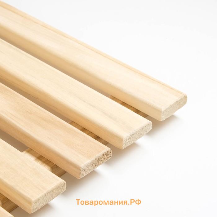 Слань (трапик) из липы, сорт "В" 80х40 см