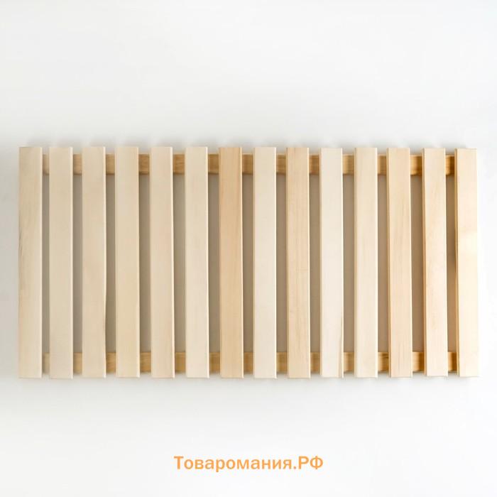 Слань (трапик) из липы, сорт "В" 100х50 см