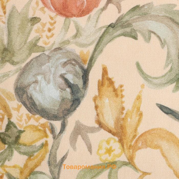 Набор столовый "" Floral pattern скатерть 147*219 +/-2см с ГМВО, салф. 40х40 см - 12 шт