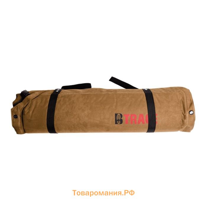 Ковер самонадувающийся BTrace Warm Pad Double, 188х130х5 см, цвет коричневый