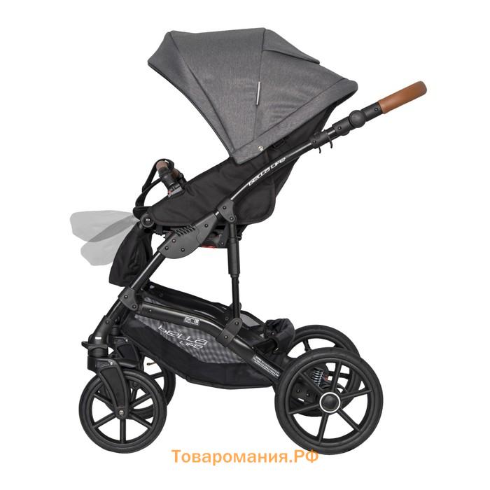 Коляска 2 в 1 Riko Bella Life, цвет anthracite