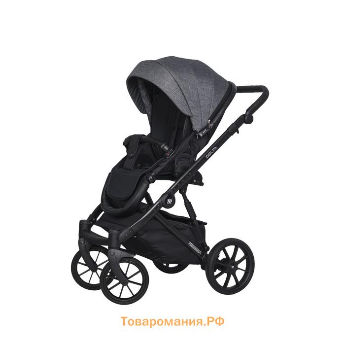 Коляска 2 в 1 Riko Delta, цвет carbon