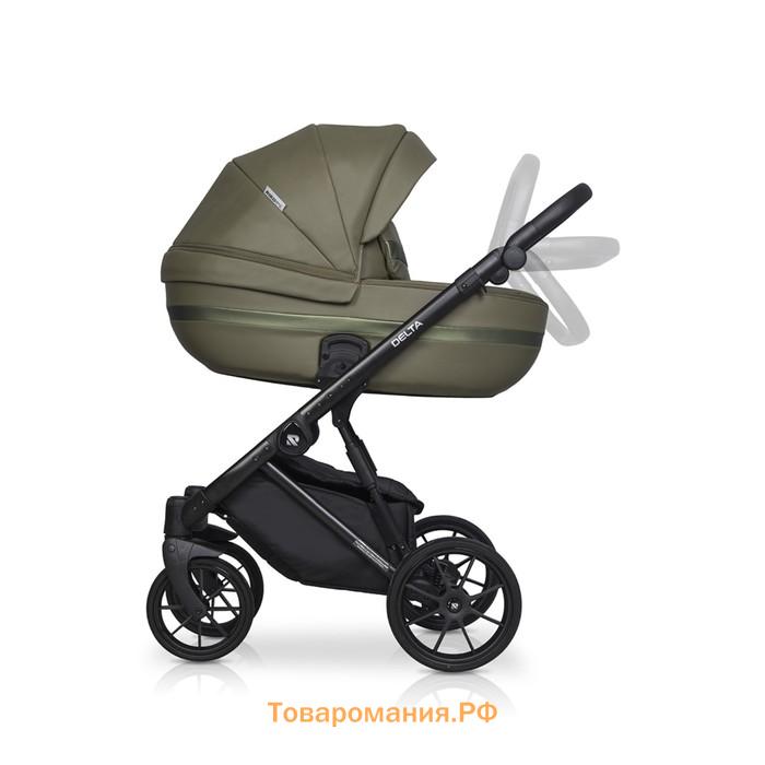 Коляска 2 в 1 Riko Delta Ecco, цвет olive