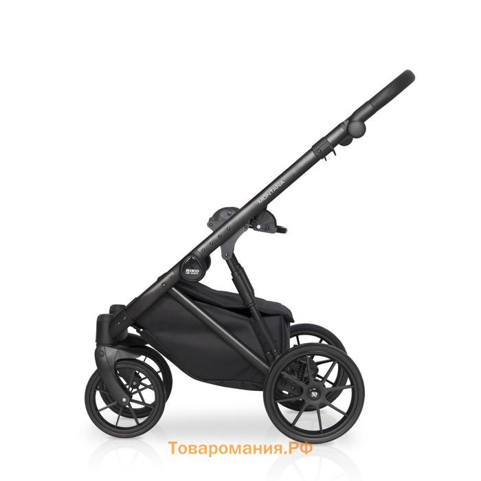 Коляска 2 в 1 Riko Montana Ecco, цвет black